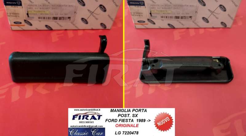 MANIGLIA PORTA FORD FIESTA 89-> POST.SX
